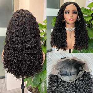 SDD Water <b>Wave</b> 13*4 Wig Super Double Drawn Vietnam 100% Human Hair Luxury Wig - Product Image 3