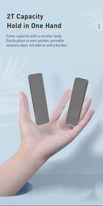 เคสอะลูมิเนียมสำหรับฮาร์ดไดรฟ์ NVMe M.2 ขนาด 2TB แบบเชื่อมต่อ Type-C รองรับ SSD ขนาด 2230 2242 2260 2280 - Product Image 5