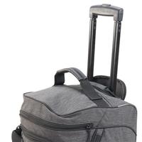 Sac de sport à roulettes personnalisé avec roues Grand sac de voyage à roulettes carré et robuste Sac à bagages géant pour le sport Grand sac de voyage à roulettes