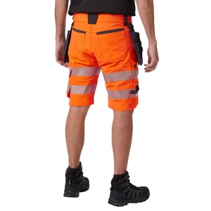 Shorts de sécurité haute visibilité pour hommes, réfléchissants, pour travaux de construction, travaux routiers, vêtements de travail industriels, légers, multi-poches - Product Image 2