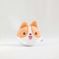 Porte-clés corgi en peluche super moelleux, OEM, nouvelle collection