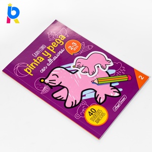 Fabricante de Cuadernos de Dibujo A4 Personalizados, Libros de Cartón para Niños, Cuadernos de Dibujo al por Mayor, Tapa Blanda para Dibujar - Product Image 2