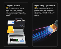 Machine de marquage laser UV 5W haute précision portable pour le marquage du verre, du métal et du plastique