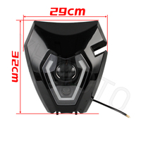 Pour KTM Husqvarna GasGas Tous Modèles Toutes Années EXC EXCF SX XC XCW XCFW 125 250 300 350 450 530 Pièces de Moto Phare LED Avant
