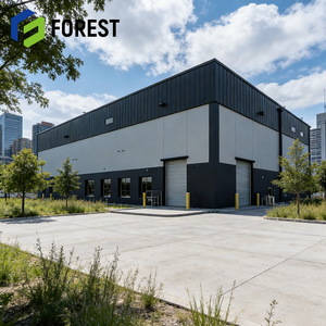 Bâtiment industriel de grande envergure en Malaisie avec structure en acier à poutres en H et panneaux sandwich pour entrepôt de stockage et mezzanine - Product Image 1