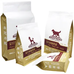 Goods In Stock 0.5kg 1.5kg 2.5kg 5kg 10kg Custom Pattern Printing Dog Cat Pet Food Packaging Bag