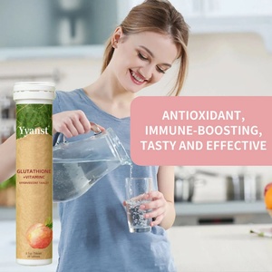 High Quality OEM/ODM Glutathione & Vitamin C Immunity Booster Effervescent <b>Tablets</b> Immune Support Effervescent <b>Tablets</b> - Product Image 5