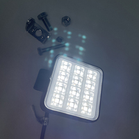 Alta calidad Universal E-Mark LED Mini Square Light Flood Beam luz LED todoterreno IP67 3 pulgadas 12W