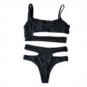 Fabricante de Bikinis Personalizados, Traje de Baño de Diseño de Alta Gama, Bikini de Dos Piezas para Mujer, Secado Rápido, Sujetador Push-Up, Spandex/Poliéster, Tanga - Product Image 1