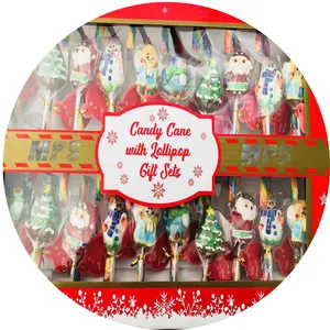 Candy Cane with Lollipop Gift Sets