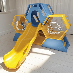 อุปกรณ์สำหรับเด็กเล่นเกมแนวซอฟท์สำหรับเด็กลูกบาศก์รังผึ้งสำหรับเล่นเกมเขาวงกตในร่ม - Product Image 2