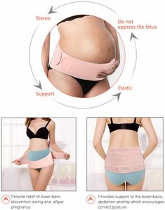 <span class=keywords><strong>Ceinture</strong></span> de soutien abdominale réglable et confortable pour femmes enceintes - Product Image 2