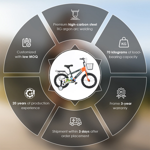 Vélo pour enfants de haute qualité, personnalisé, en gros, 14 et 16 pouces, pour les enfants de 2 à 14 ans, vélo pour garçons et filles, Bicicleta Para Ninos - Product Image 3