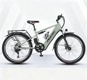 Vélo de montagne électrique 48V avec moteur central sûr et stable, freins à disque doubles, moteur 350W, pneus de 26 pouces pour une utilisation hors route et en ville - Product Image 4