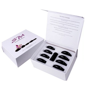 16 PIÈCES <span class=keywords><strong>Massage</strong></span> aux <span class=keywords><strong>Pierres</strong></span> <span class=keywords><strong>Chaudes</strong></span> Kit pour Professionnel de Thérapie de <span class=keywords><strong>Massage</strong></span> <span class=keywords><strong>Pierres</strong></span> avec Pondéré Retenant La Chaleur des <span class=keywords><strong>Pierres</strong></span> de Basalte Variété Tailles - Product Image 3