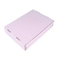 Fabricante de fábrica personalizado Color negro materiales reciclados cremallera Mailer caja de envío con laminación mate y grabado en relieve al por mayor