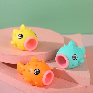 2025 Novel and Peculiar Cartoon Small Fish Doll Toy Creative Tongue Pop Out <b>Squeeze</b> Toys Children's Gift Toy - Product Image 5