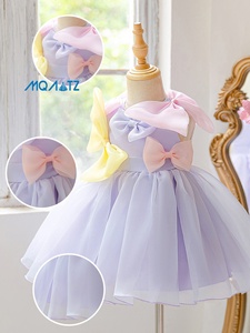 Vestido de Princesa para Niñas Pequeñas, Vestido de Fiesta con Volantes, Vestidos de Dama de Honor para Bodas, Vestidos de Fiesta para Niñas, Boutique para Bebés - Product Image 2