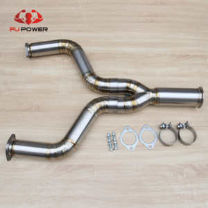 TI Titanium Y труба-NISSANS 350Z Z33 VQ35DE/HR SHL - Product Image 2