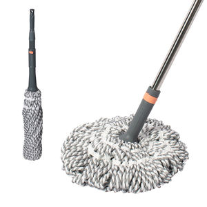 HOLAMOPA Tige réglable en acier inoxydable de qualité professionnelle pour vadrouille à usage commercial - Product Image 1