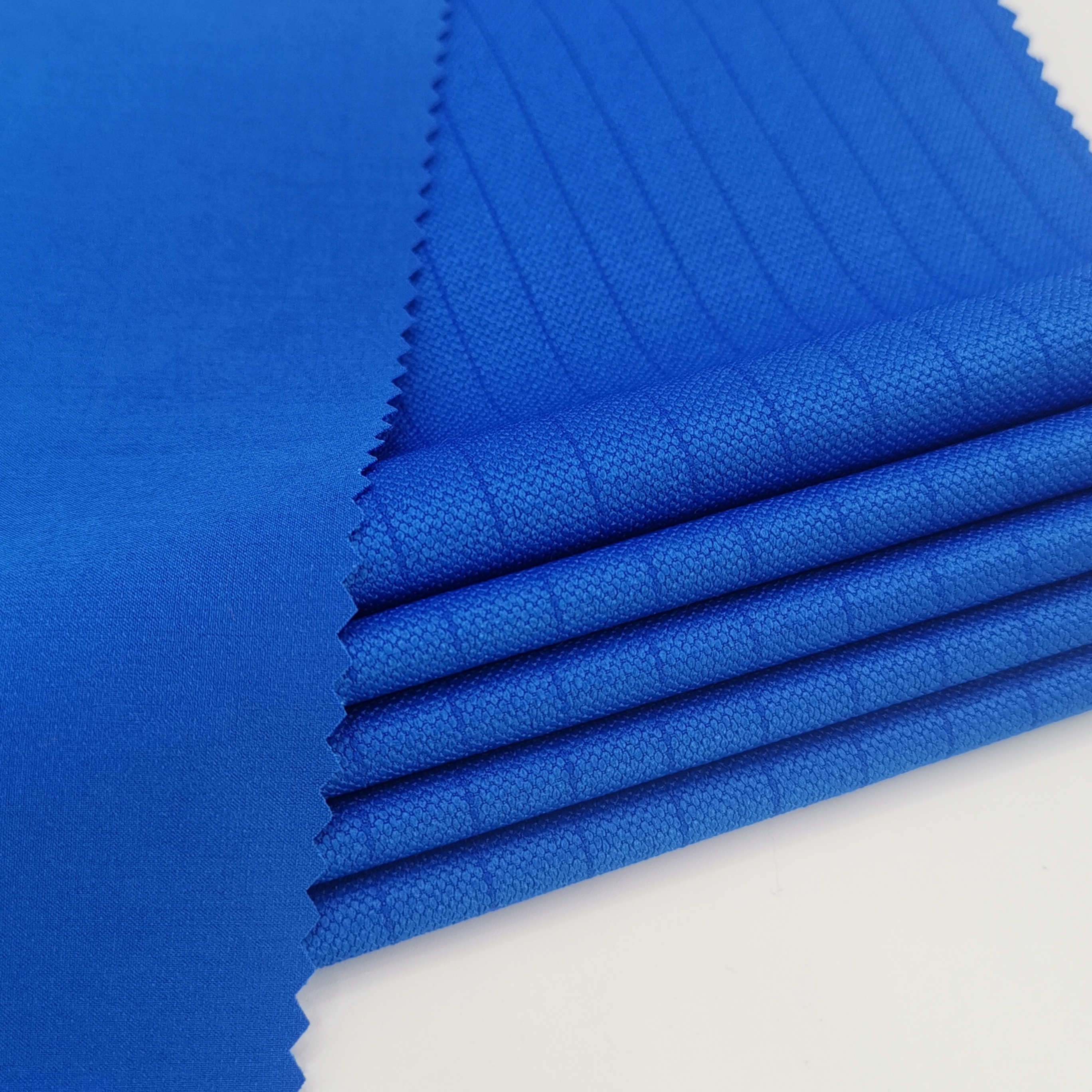 High Performance ESD Anti-static Woven Fabric 88% Polyester 12% Spandex Dyed Industrial Work Uniform Garment Fabric