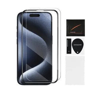 สําหรับESD Protector De Pantalla Para Celular 9Hโทรศัพท์มือถือIphone 11 12 13 14 15 Pro Maxกระจกนิรภัยป้องกันหน้าจอ