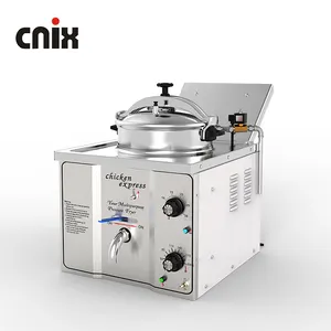 Freidora industrial de alta presión CNIX, freidora eléctrica comercial de aire al vacío para pollo, de la serie The CNIX