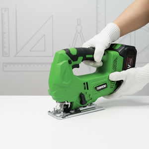 Sierra de calar inalámbrica de 21V sin escobillas 600W 3000SPM para <span class=keywords><strong>corte</strong></span> de madera de 65mm y acero de 6mm, uso industrial y bricolaje - Product Image 3