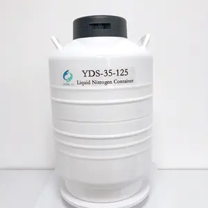 ZHONGXIN yds-35-125 35l 125mm crynogenic liquid nitrogen tank Chemical Storage Equipment for Animal Semen Transportation