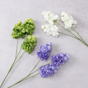 Arreglo de Flores Artificiales de Jacinto de Uva de Alta Calidad con 3 Cabezas para Balcón, Centro de Mesa Estilo Instagram, Ramo de Flores Falsas - Product Image 4