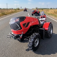 Tractor Optimizado para Invernaderos, Mini de 50-70HP, Perfil Ultrabajo, Apto para Invernaderos de Túnel, Silenciador de Bajo Perfil
