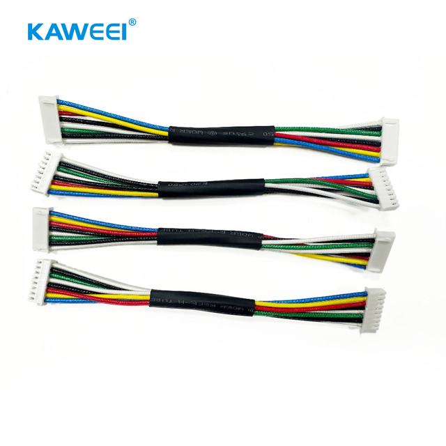 Customized Wire Harnesses PH/XH/GH/SH/EH 2-5 Pin Connectors for Control Boards PVC/Rubber Insulation for Automobile Machine
