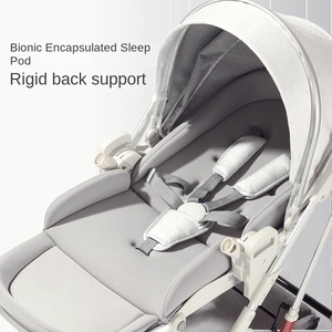 Cochecito de Bebé Ligero de Última Moda HONYON, con 4 Ruedas, Asiento Grande, Amortiguación de Impactos, Diseño Plegable para Niños de 3 Años, Hecho en China - Product Image 5