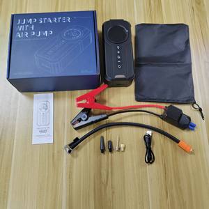 Portable 6 in 1 Jump Starter Car <b>Battery</b> Booster Power Bank Charger Lithium <b>Battery</b> Pack Tire Air <b>Pump</b> Tire Inflator with Light - Product Image 6
