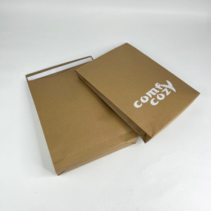 Bolsa de Papel Kraft Blanca con Logotipo Impreso Personalizado, Bolsa de Papel Kraft Marrón con Impresión Blanca para Empaque - Product Image 4