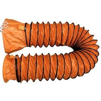 Tuyau de ventilation carré en PVC ignifuge industriel de 200 mm x 10 m avec capacité de conception graphique