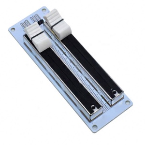 Bloque de Construcción Electrónico, Módulo de Potenciómetro Lineal Deslizante de Doble Fila 10K para Arduino, Resistencia Lineal Deslizante para Mezclador - Product Image 2