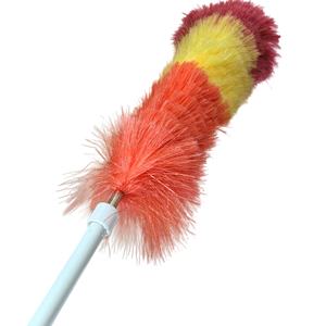 伸縮式スタティックダスター 再利用可能なマイクロファイバーダスター 90インチ伸縮ポール付き、曲げ可能で洗えるダスターヘッド 天井用 - Product Image 5
