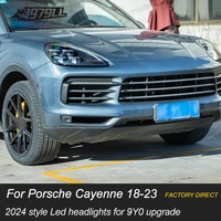 [1979LL] Haute qualité 2018 2019 2020 2021 Feux de voiture Lampe 2024 Pdls style matrice Phares à LED pour Porsche Cayenne 2020 9Y0 9YA