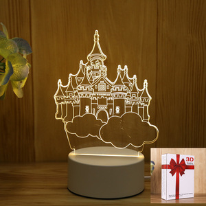3D Night <strong>Lights</strong> Optical Illusion Lamps USB <strong>Plug</strong> LED Night Lamps Acrylic <strong>Light</strong> Bedroom Home Decor Night <strong>Lights</strong> - Product Image 4