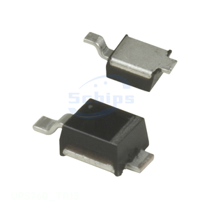 DIODE SCHOTTKY 60V 7A POWERMITE Single Diodes UPS760/TR13 Original DO-216AA Kit Electronic Components - Product Image 1