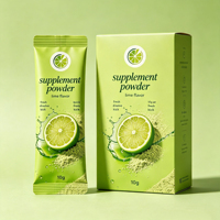 Sachet d'emballage personnalisé avec logo, petit format, jetable, pour poudre de café, protéines, suppléments, thermoscellable, OEM