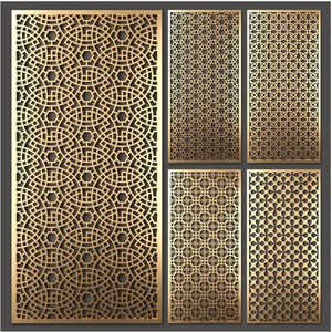 6FT cao phân vùng văn phòng tường phòng tách mộc mạc Thiết kế 6-panel gấp riêng tư màn hình ổn định kim loại phòng ngăn - Product Image 5