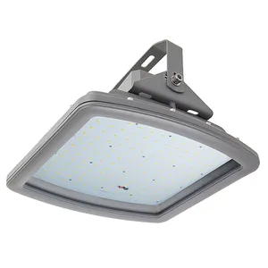 Kontak एलईडी Luminaire Atex जोन 1 120W 150W 185W विस्फोट के सबूत बाढ़ रोशनी के लिए खतरनाक क्षेत्रों