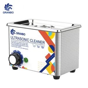 Granbo Whole Sale New Design 1.3L 40Khz 35W 60W Easy Operation Household Ultrasonic Cleaners For Jewelry Glasses Makeup Brush