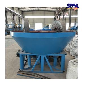 מטחנת פאן רטובה גדולה וחסכונית באנרגיה לעיבוד עפרות זהב, מטחנת פאן עגולה לטחינה רטובה של זהב, כסף, עופרת, אבץ, ברזל ונחושת - Product Image 6