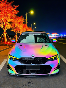 Vinilo PPF PET Colorido con Efecto Prisma, Auto-Reparable, para Envoltura de Coches, Película de Cambio de Color, Vinilo para Envoltura de Coches 1.52*17m - Product Image 1