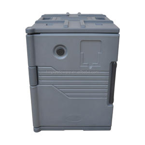 Kabinet Penghangat Makanan Bergerak Dengan Roda Kotak Panas Terisolasi Untuk Acara Katering - Product Image 4