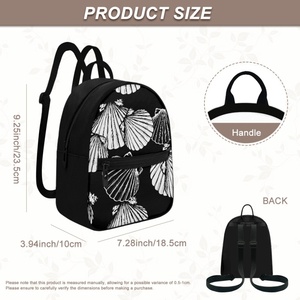 <span class=keywords><strong>Sac</strong></span> à <span class=keywords><strong>dos</strong></span> pour femmes, <span class=keywords><strong>petit</strong></span> <span class=keywords><strong>sac</strong></span> à <span class=keywords><strong>dos</strong></span> tendance pour adolescents, imprimé coquillage de style hawaïen, fermeture éclair, faible MOQ - Product Image 6