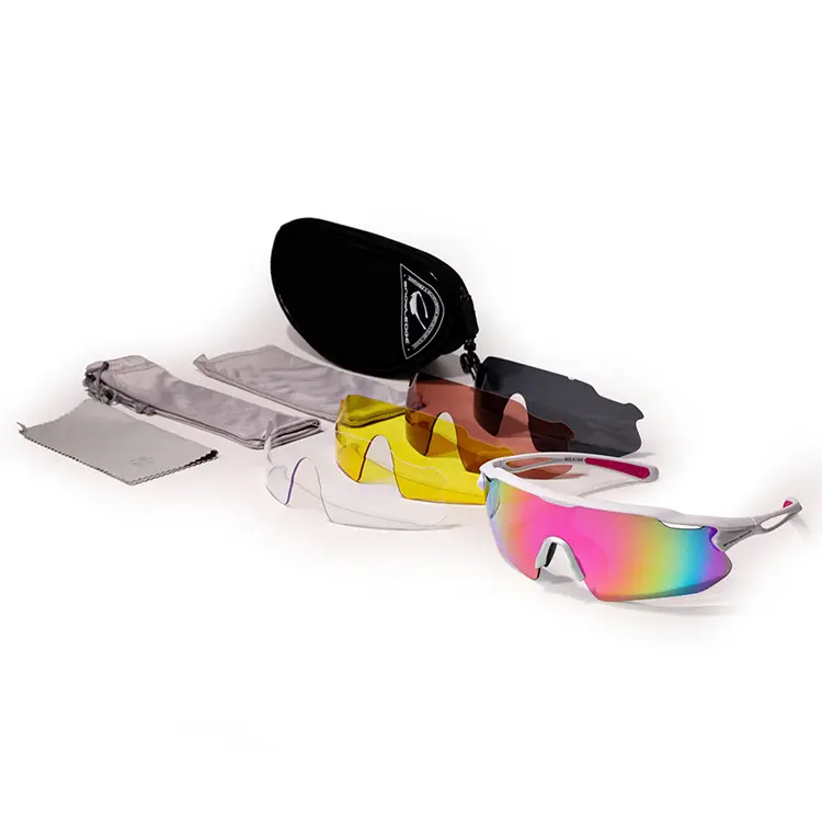Поляризованные спортивные солнцезащитные очки HD UV для велоспорта